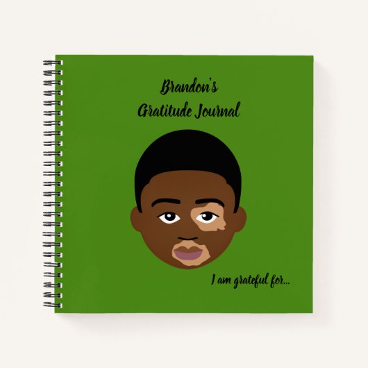 #Proud2BNaturalMe Personalized Gratitude Journals Notitieboek (Voorkant)