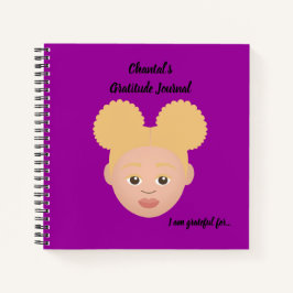 #Proud2BNaturalMe Personalized Gratitude Journals Notitieboek