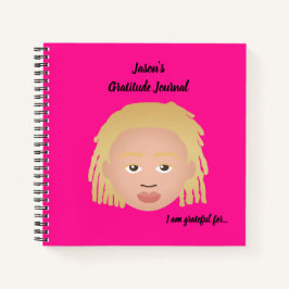 #Proud2BNaturalMe Personalized Gratitude Journals Notitieboek