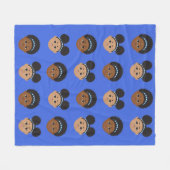 #Proud2BNaturalMe #ZPB Fleece deken (Voorkant (Horizontaal))