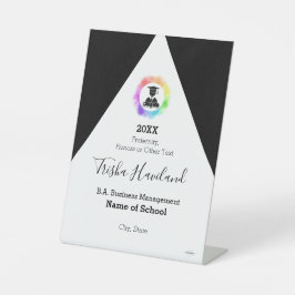 Proud Afstuderen HAMbWG Pedestal Sign Reclamebord Met Voetstuk