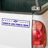 Proud Air Force Mam Stars Bumpersticker (Op Truck)