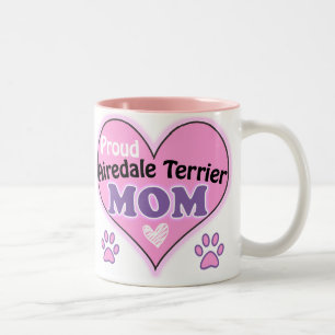Proud Airedale Terrier Mom Tweekleurige Koffiemok