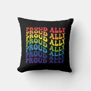 Proud Ally   LGBTQ   Gay Pride   Regenboog Kussen