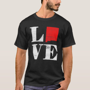 Proud America Citizen State Flag Land Map Love New T-shirt