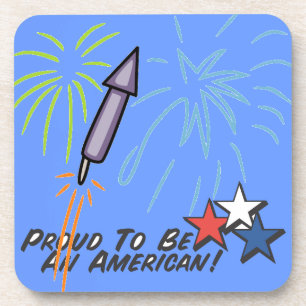 Proud American - Drankjes Onderzetter