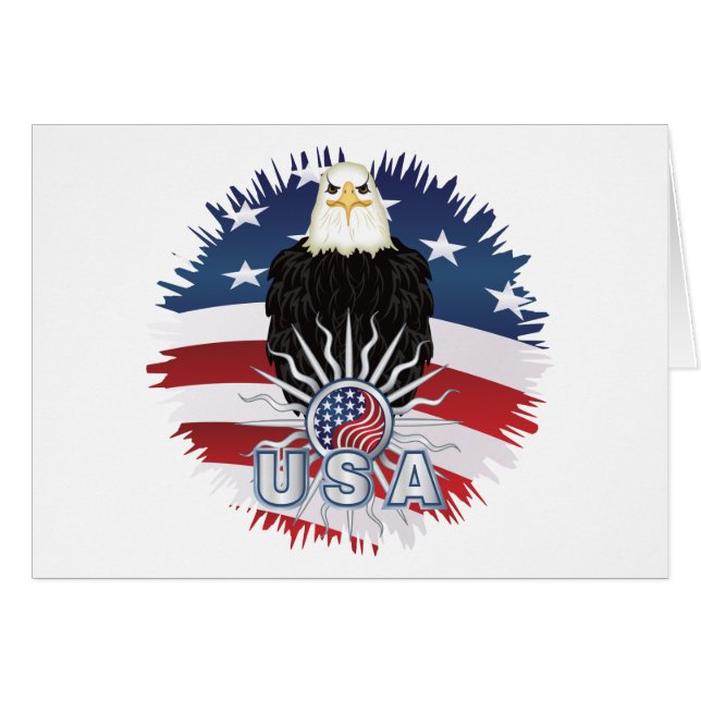 Proud American Eagle (Voorkant Horizontaal)