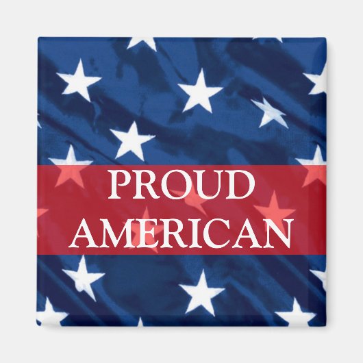 Proud American Magnet Magneet (Voorkant)