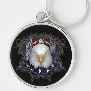 Proud American Patriot Sleutelhanger