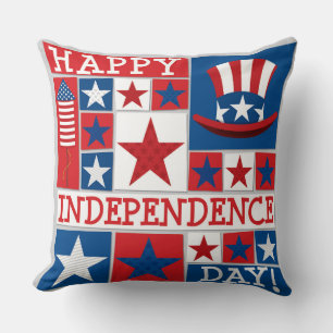 Proud American Patriotic Stars and Stripes Kussen