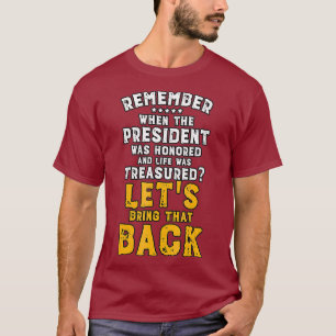 Proud American Pro Life Gift Conservative T-shirt
