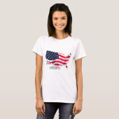 Proud American T-shirt (Voorkant volledig)