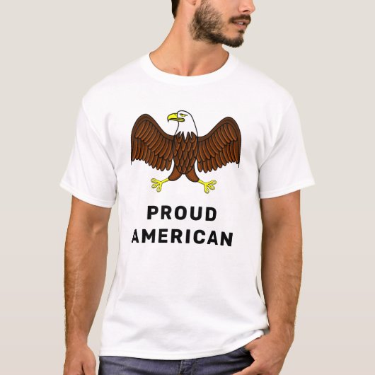 Proud American T T-shirt (Voorkant)