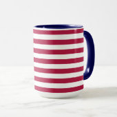 Proud Americans | Large 15 oz American Flag Mug (Devant droit)