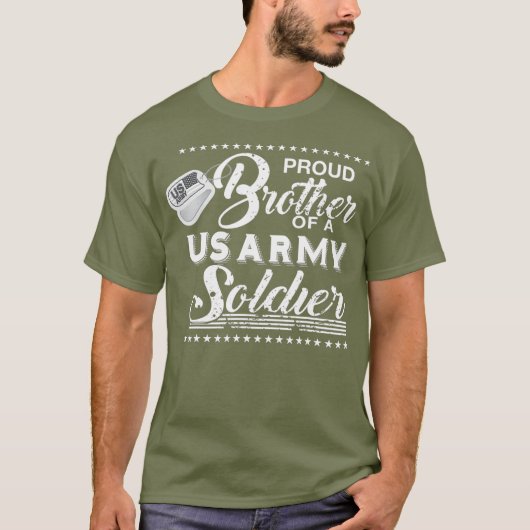 Proud Army Brother T-Shirt (Devant)