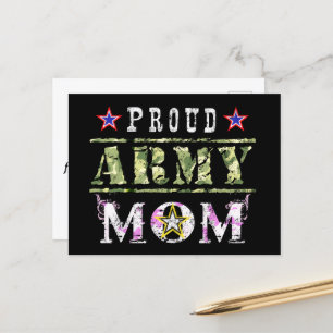Proud Army Mam Briefkaart