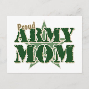 Proud Army Mam Briefkaart