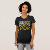 Proud Army Mam Daughter T-shirt (Voorkant volledig)