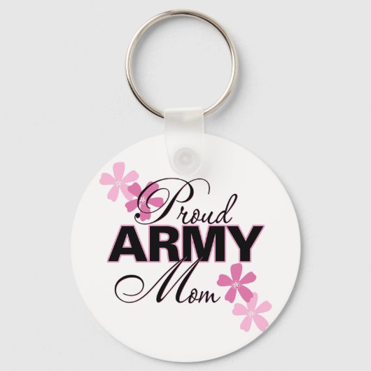 Proud Army Mam Sleutelhanger (Voorkant)