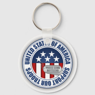 Proud Army National Guard Boyvriend Sleutelhanger