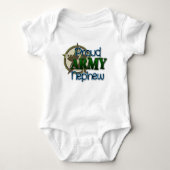 Proud ARMY Nephew Romper (Voorkant)