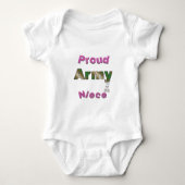 Proud Army Niece Romper (Voorkant)