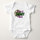 Proud ARMY Niece Romper (Voorkant)