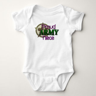 Proud ARMY Niece Romper