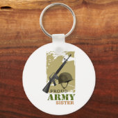 Proud Army Sister Sleutelhanger (Voorkant)