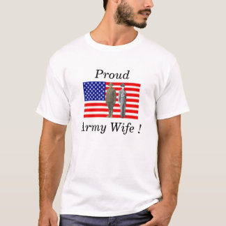 Proud Army Wife T-shirt