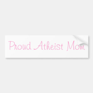 Proud Atheist Mam Bumpersticker