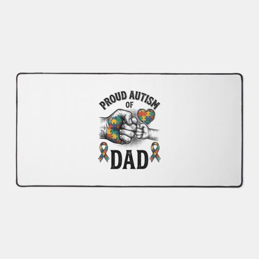 Proud Autism Dad Vintage Engraving Awareness Shirt (Recto)