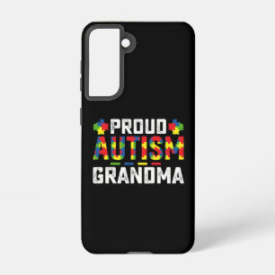 Proud Autism Grandma Awareness Autistic Family Samsung Galaxy Hoesje