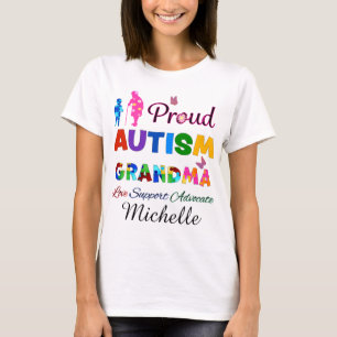 Proud Autism Grandma T-shirt