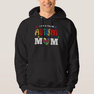 Proud Autism Mam Autism Awareness Moeder Hoodie