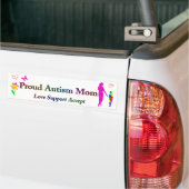 Proud Autism mama Bumpersticker (Op Truck)