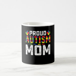 Proud Autism Mom Awareness Autistic Family Koffiemok