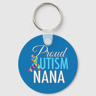 Proud Autism Nana Sleutelhanger