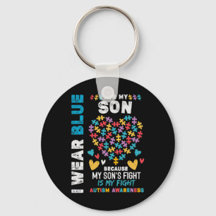 Proud Autistic Dad Sleutelhanger