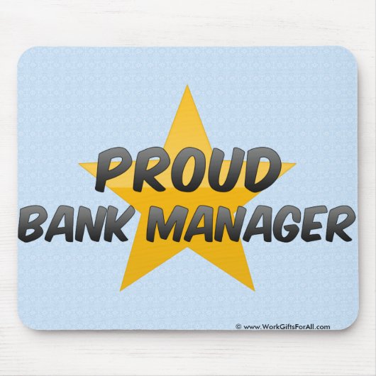 Proud Bank Manager Muismat (Voorkant)
