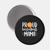 Proud Basketball Mama Magneet (Voorkant / Achterkant)