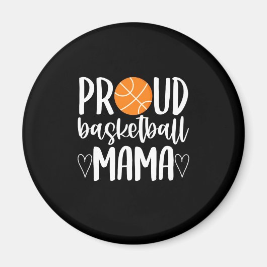 Proud Basketball Mama Magneet (Voorkant)