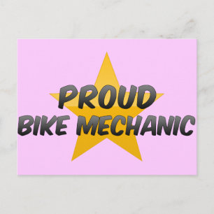 Proud Bike Mechanic Briefkaart