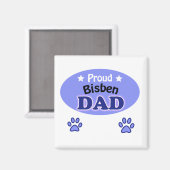 Proud Bisben dad Magneet (Voorkant / Achterkant)