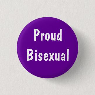 Proud Bisexual badge Ronde Button 3,2 Cm