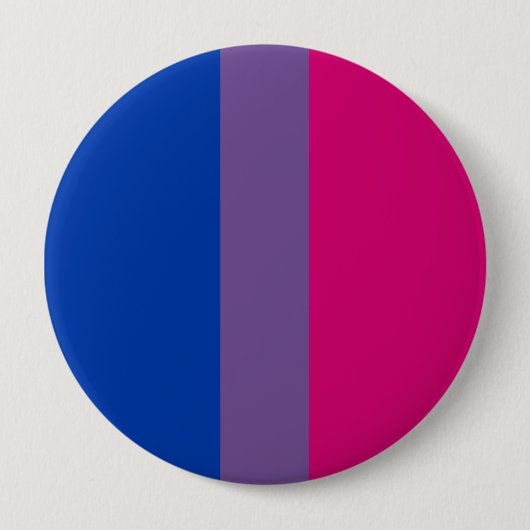 Proud Bisexual Ronde Button 4,0 Cm (Voorkant)
