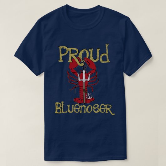 Proud Bluenoser Nova Scotia shirt (Design voorkant)