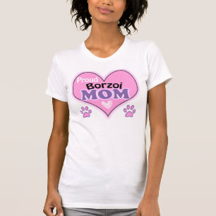 Proud Borzoi Mama T-shirt