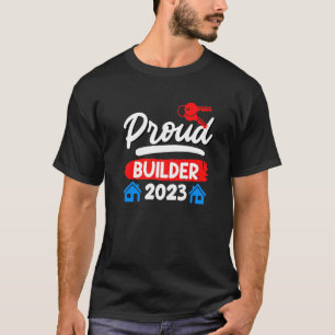 Proud-bouwer 2023 die de ceremonie zelf uitstraalt t-shirt