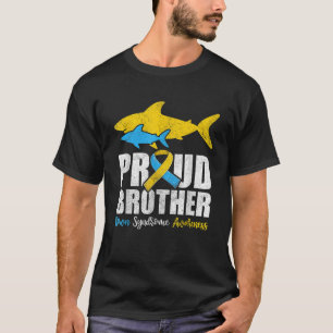 Proud Brother Down Syndroom Bewustzijn Shirten Haa T-shirt